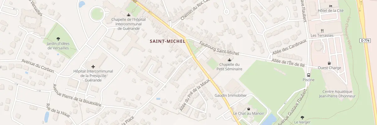 Plan du 68 Fg St Michel à Guérande