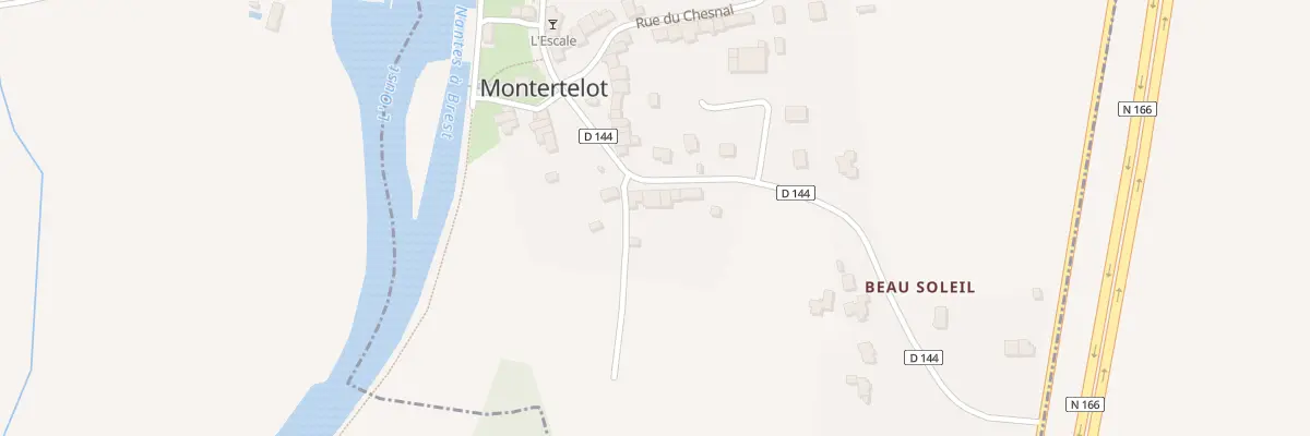 Plan du 3 Rue des Barres à Montertelot