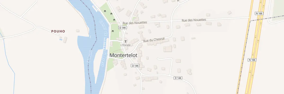 Plan du 5073 Rue du Chesnai à Montertelot