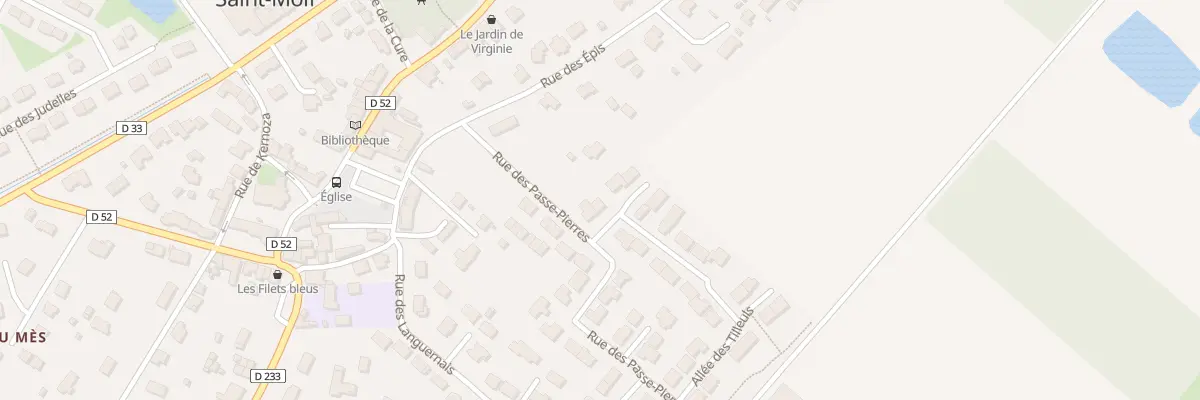 Plan du 3 Rue des Verdiers à Saint-Molf