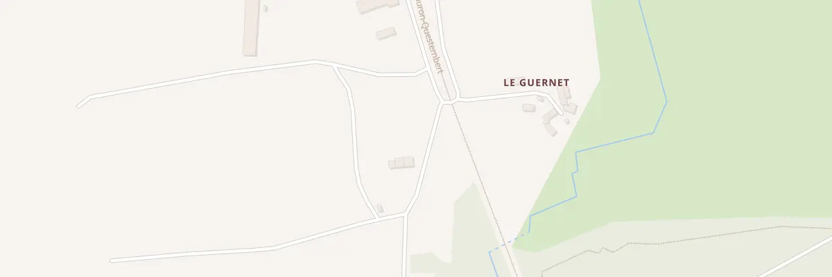 Plan du 4 Guernet à Molac