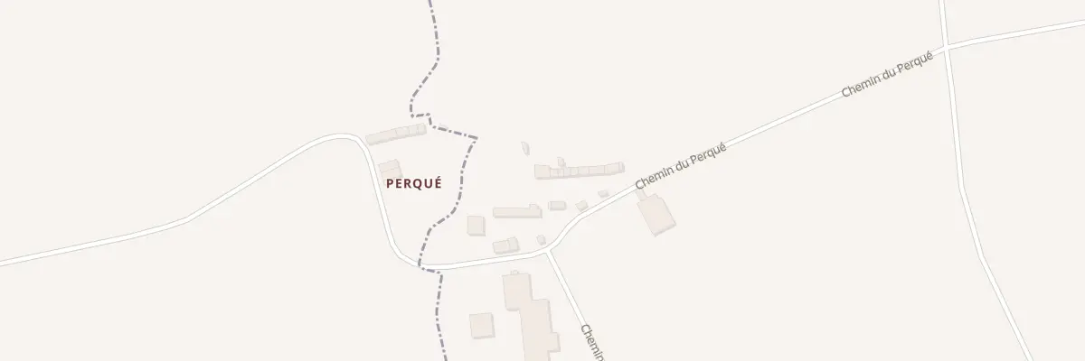 Plan du 5032 Perqué à Brignac