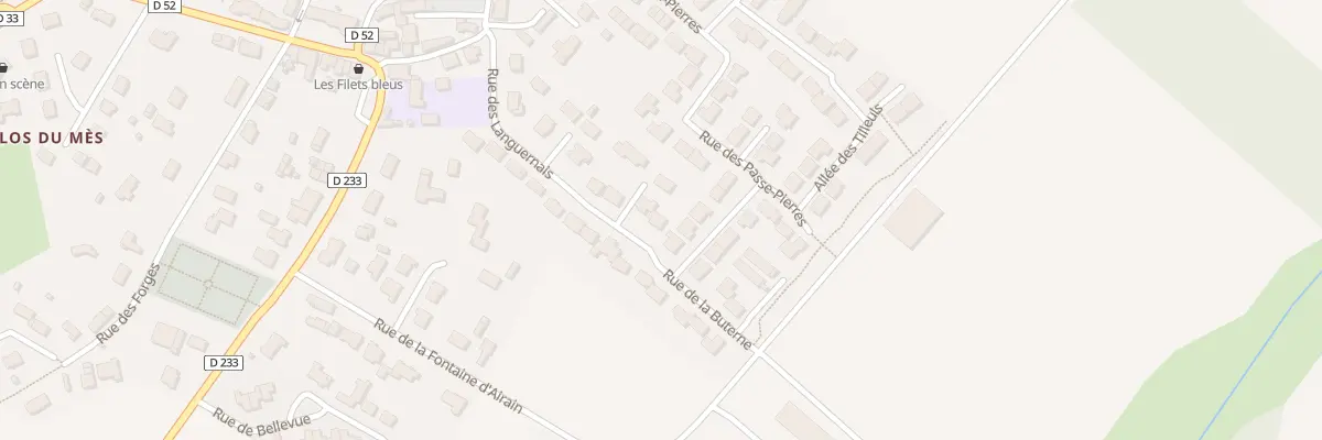 Plan du 11 Rue de la Buterne à Saint-Molf