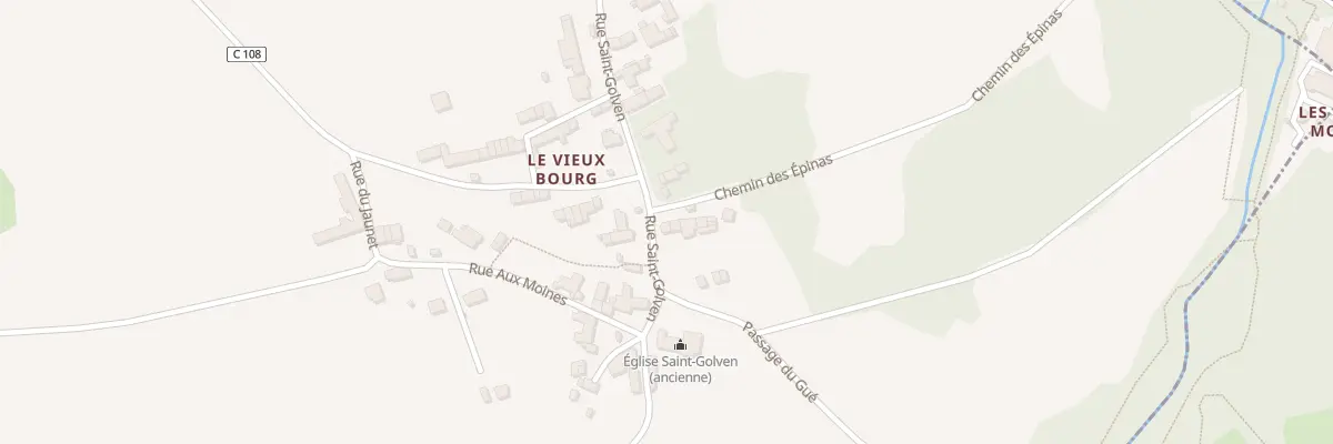 Plan du 2 Che des Epinas à Taupont