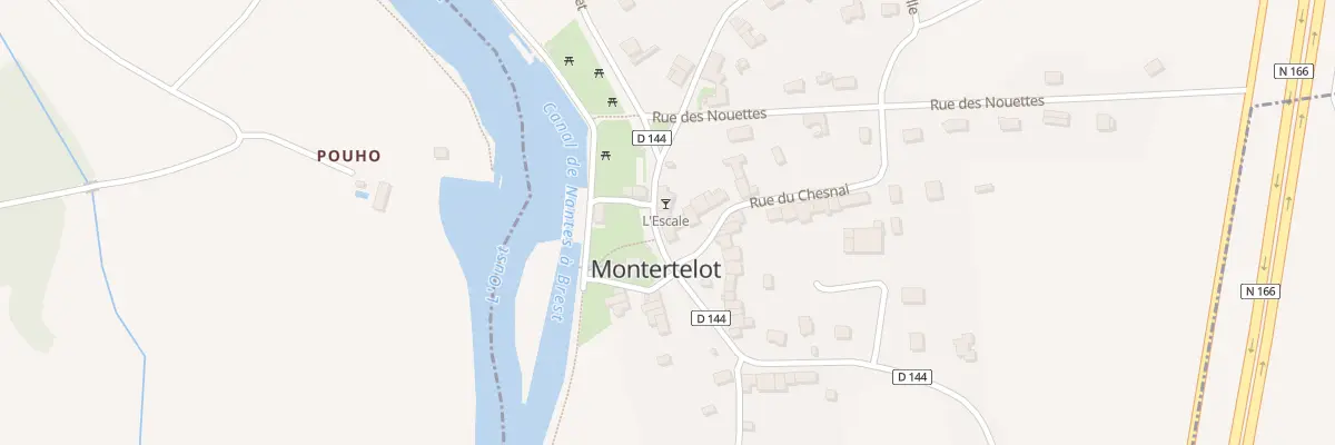 Plan du 5 Rue de l’Oust à Montertelot