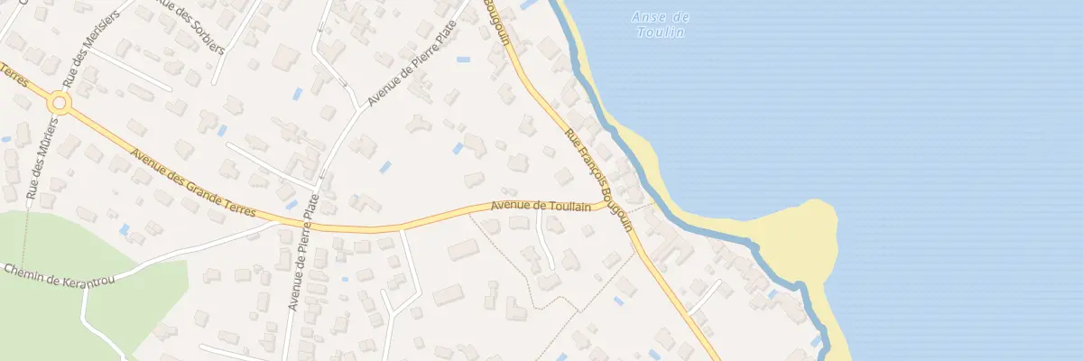 Plan du 34 Rue François Bougouin au Pouliguen