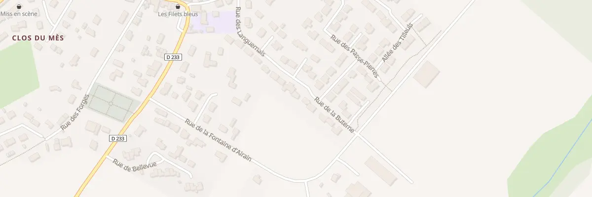 Plan du 8 Rue de la Buterne à Saint-Molf