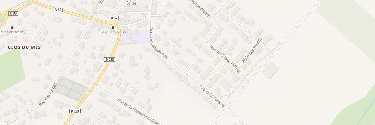 Plan du 3 Rue de la Buterne à Saint-Molf