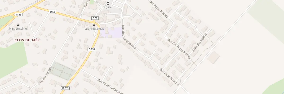 Plan du 5659 Le Pt Languernais à Saint-Molf
