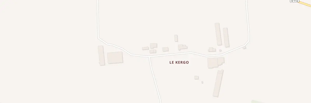 Plan du 5641 Kergo à Pleucadeuc