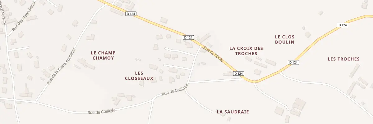 Plan du 1 Imp des Clos Fleuris Tregomar à Lamballe-Armor