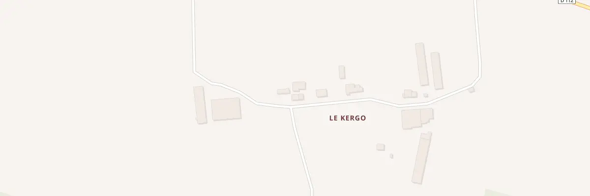 Plan du 5172 Kergo à Pleucadeuc