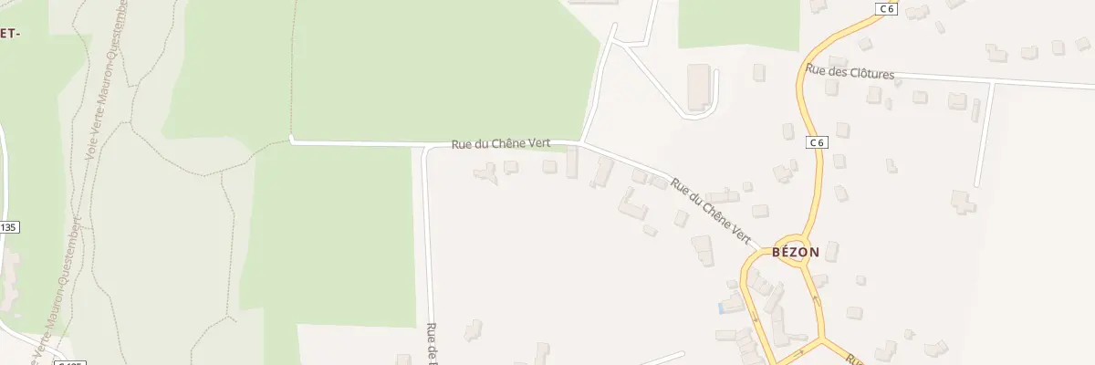 Plan du 13 Rue du Chêne Vert à Ploërmel