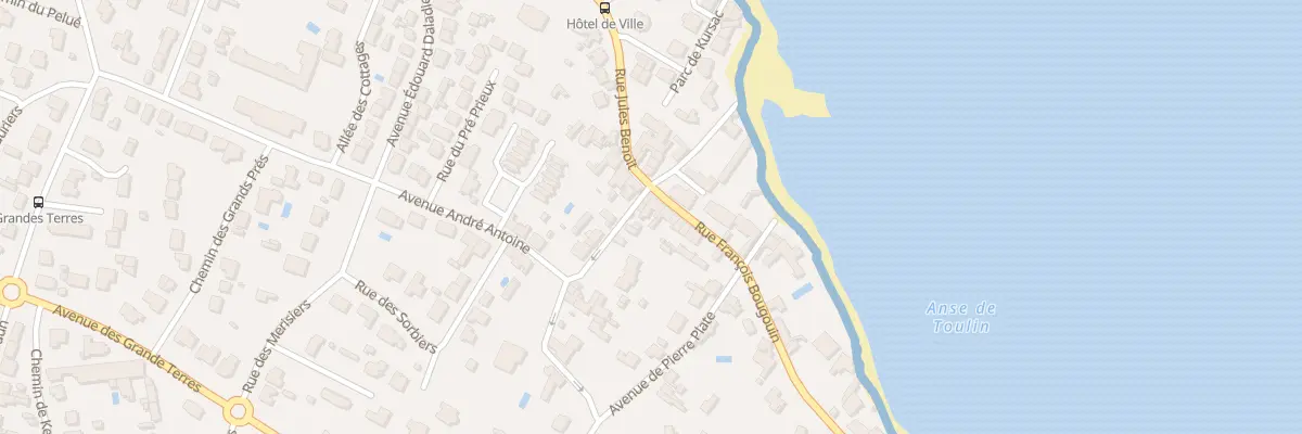 Plan du 4 Rue François Bougouin au Pouliguen