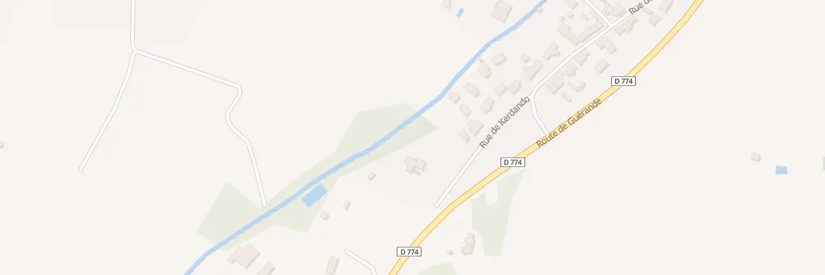 Plan du 5 Rue de Kerdando à Guérande