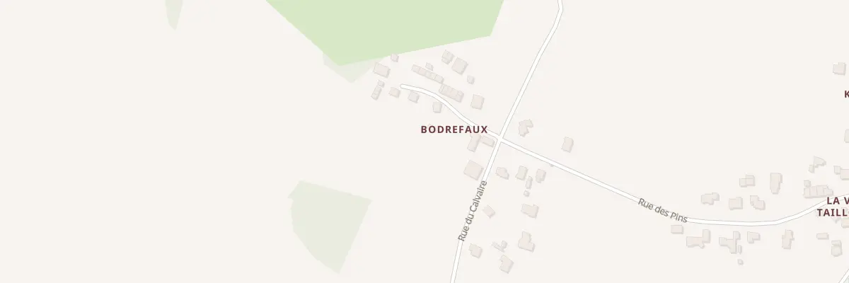 Plan du 5464 Bodrefaux à Noyal-Muzillac