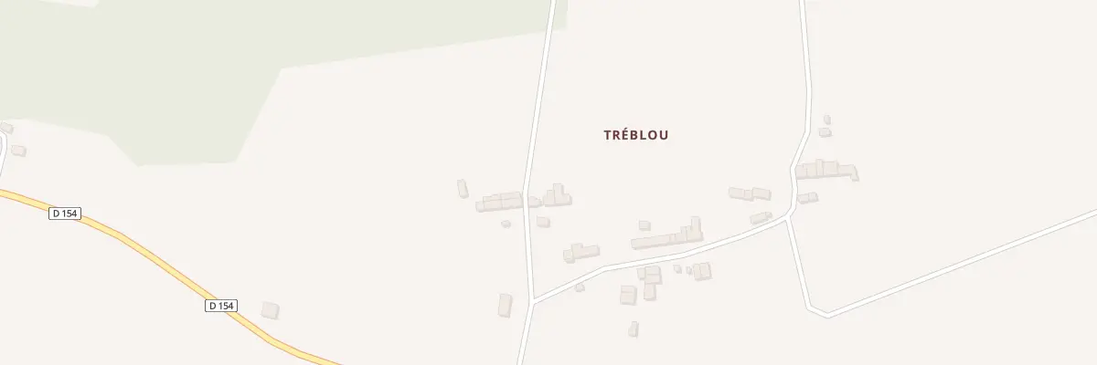 Plan du 5205 Treblou à Guilliers