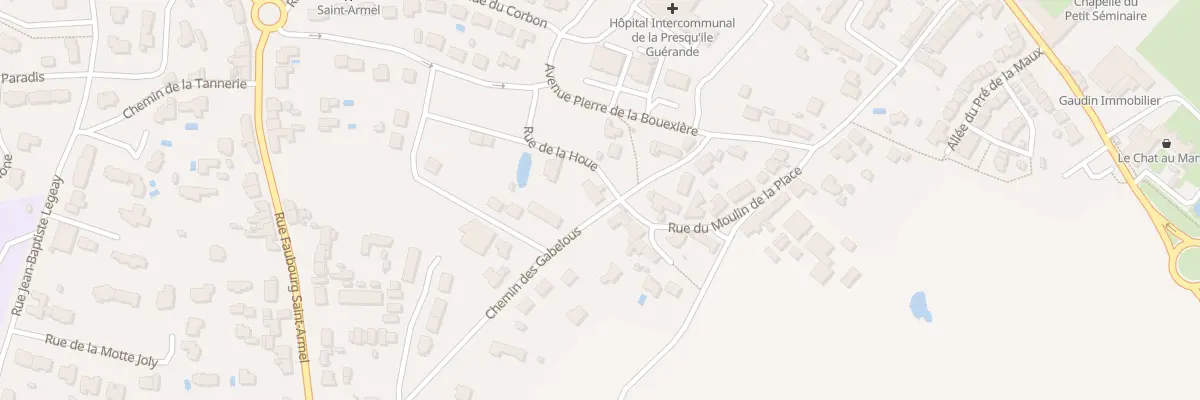 Plan du 8 Rue de la Houe à Guérande