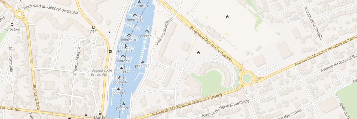 Plan du 43 Av Alfred Bruneau à La Baule-Escoublac
