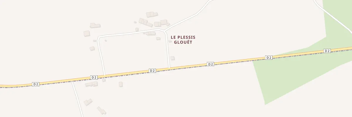 Plan du 12 Le Plessis Clouet à Ménéac