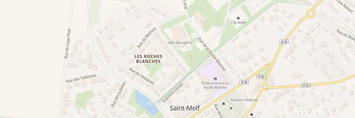 Plan du 41 Rue du Vesselais à Saint-Molf
