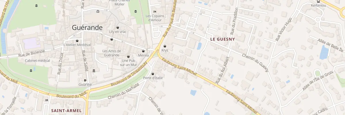 Plan du 9B Fg St Michel à Guérande