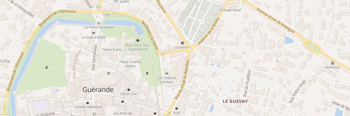Plan du 2C Rue des Peupliers à Guérande