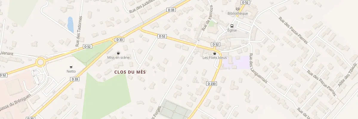 Plan du 1 Rue des Forges à Saint-Molf