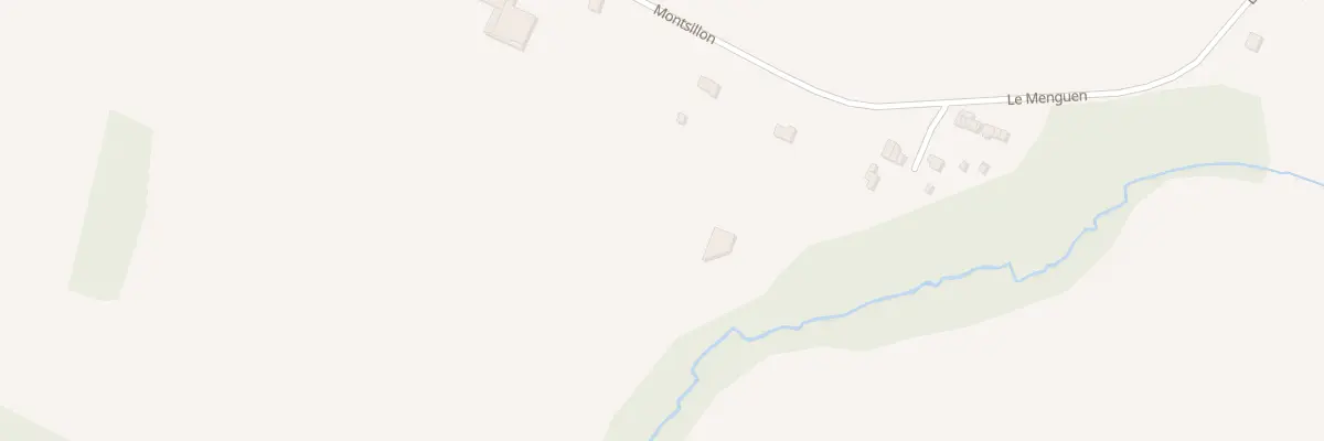 Plan du 5933 Menguenne à Noyal-Muzillac