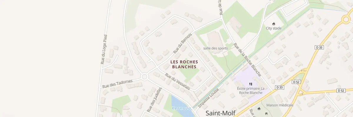 Plan du 7 Le Bernois à Saint-Molf
