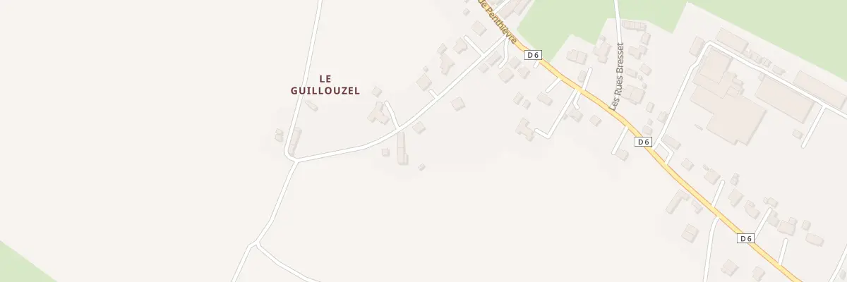 Plan du 9 Le Guillouzel à Merdrignac