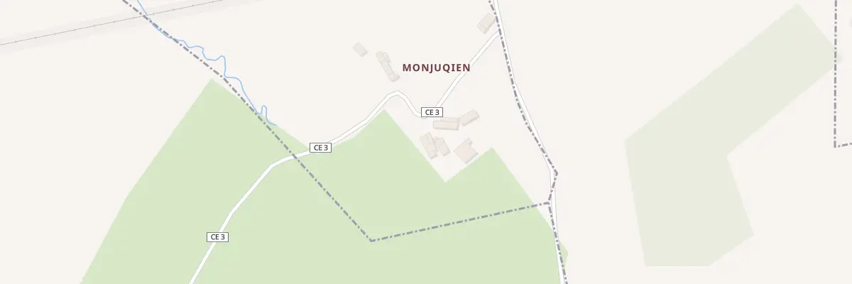 Plan du 5054 Monjugien à Quintenic