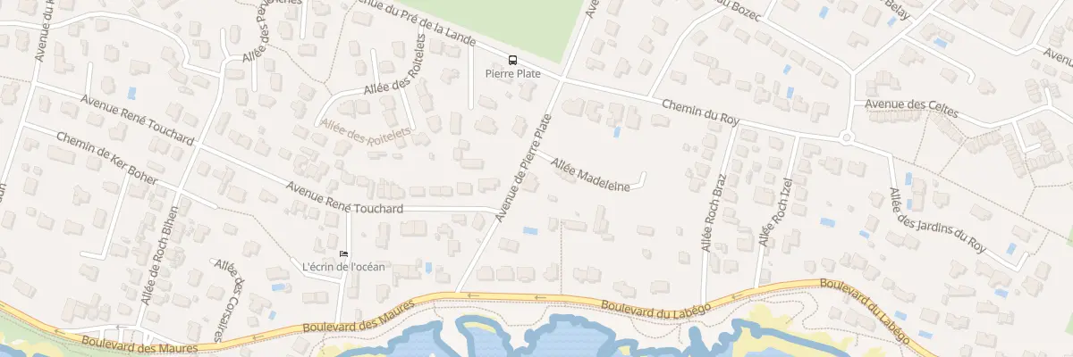 Plan du 79 Av de Pierre Plate au Pouliguen