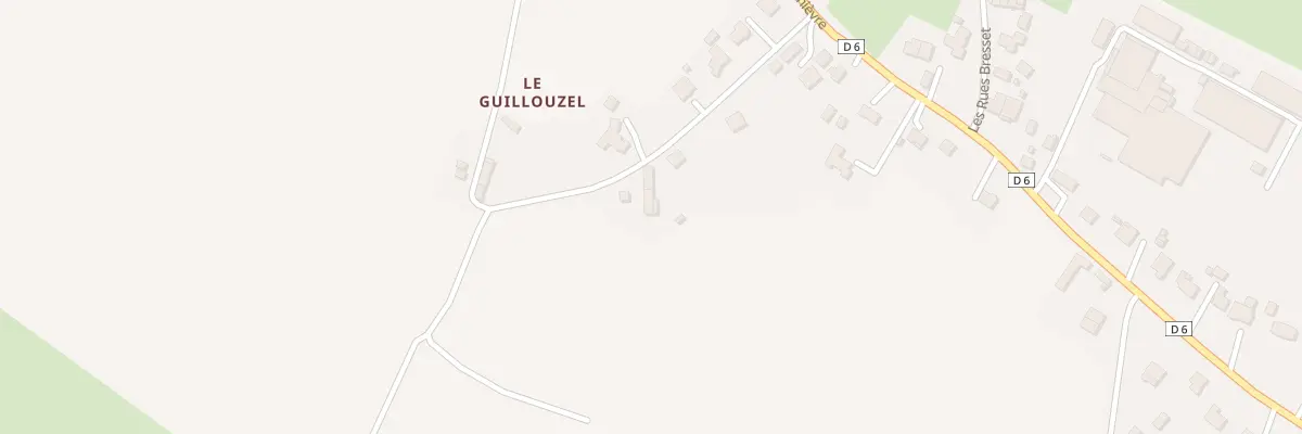 Plan du 13 Le Guillouzel à Merdrignac
