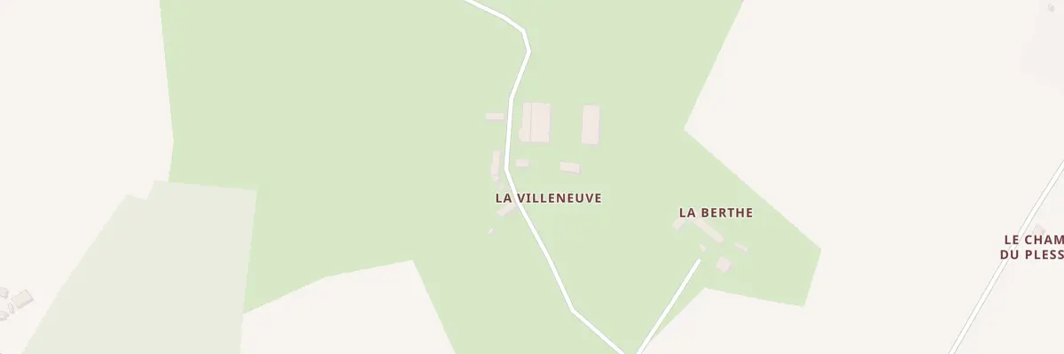 Plan du 5188 La Villeneuve Langourla au Mené
