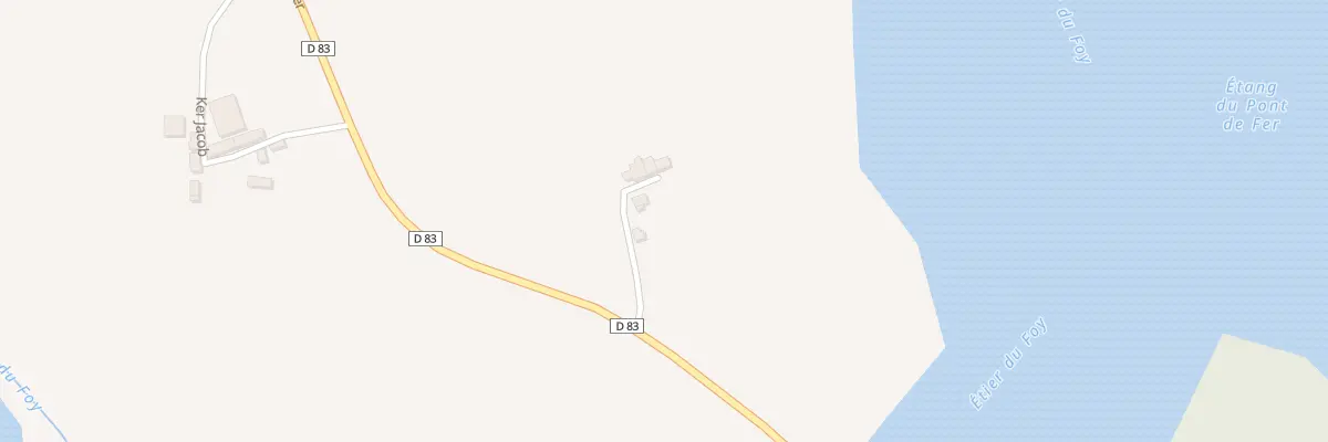 Plan du 5398 Ker Riava à Assérac