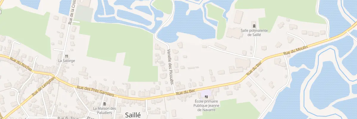 Plan du 9001 Ven des Picouets-Saille à Guérande