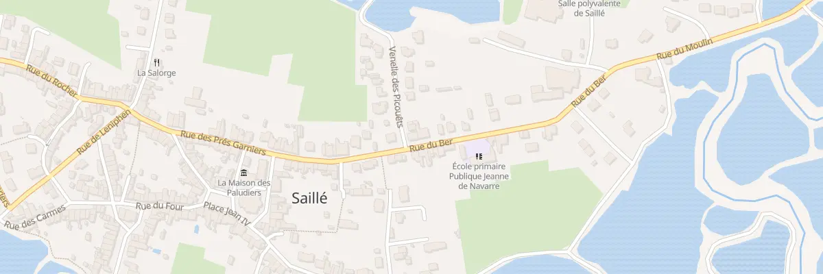 Plan du 23 Rue du Ber Saille à Guérande