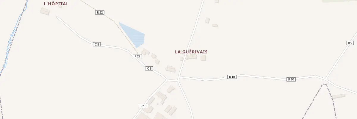 Plan du 5047 La Guérivais à Quintenic