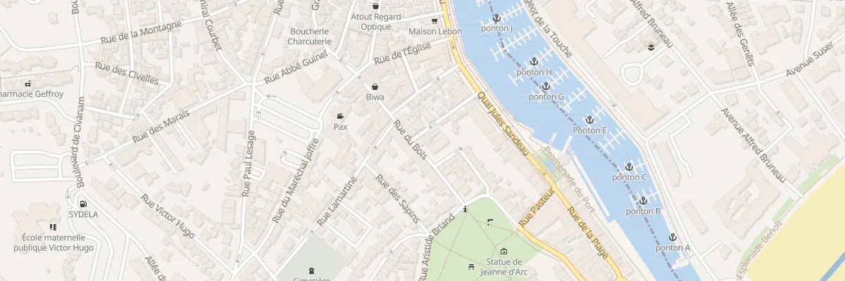 Plan du 19 Rue du Bois au Pouliguen