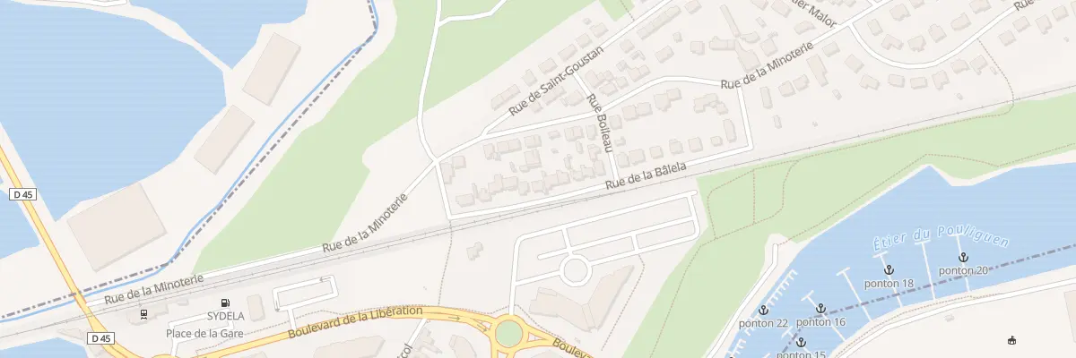 Plan du 11 Rue de la Bole au Pouliguen