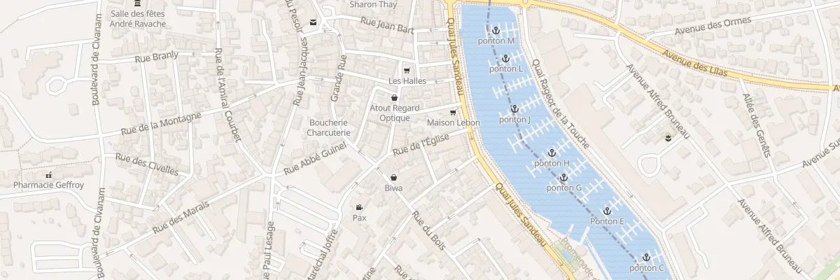 Plan du 8 Rue de l’Église au Pouliguen