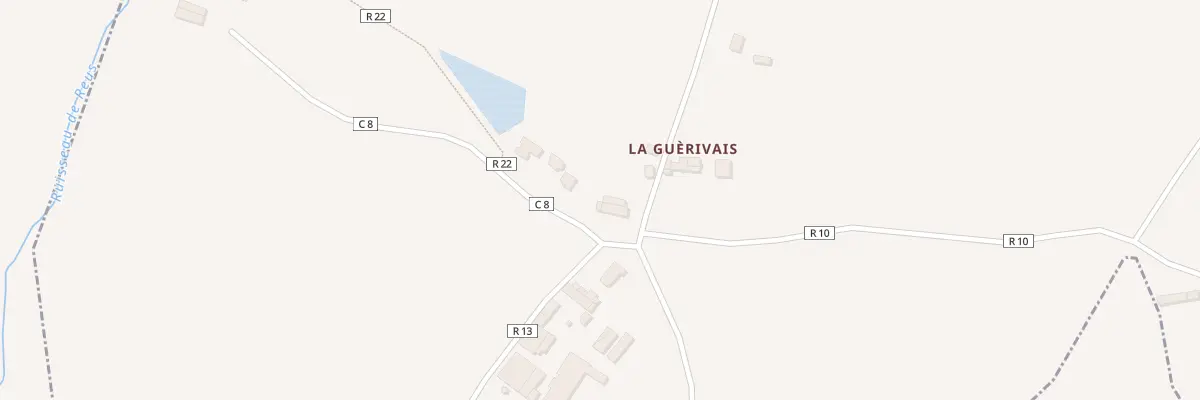 Plan du 5190 La Guérivais à Quintenic