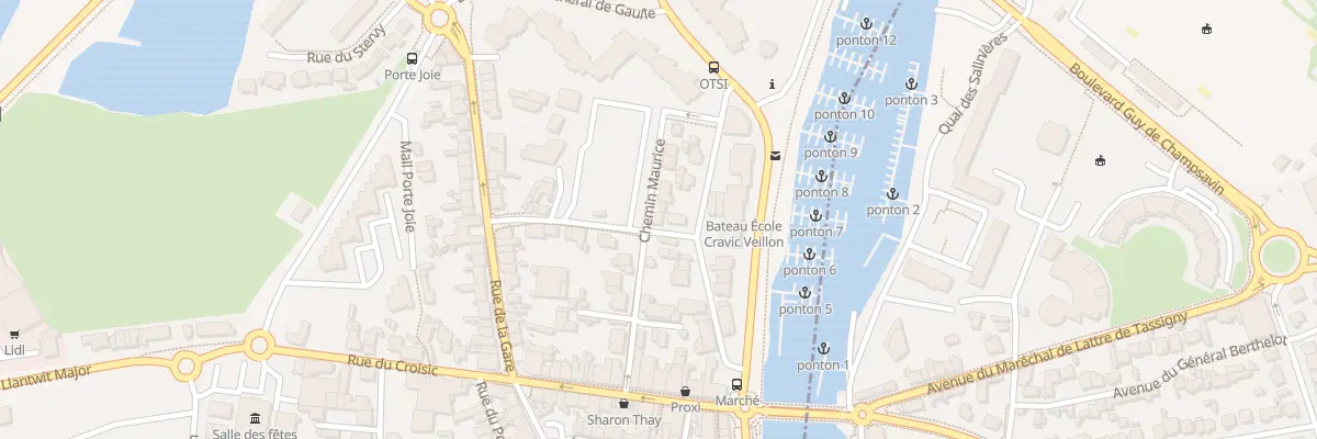 Plan du 4 Rue Philippe Lebon au Pouliguen