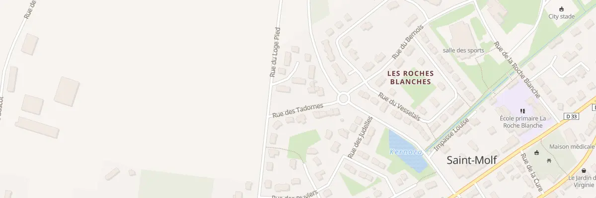 Plan du 15 Rue des Tadornes à Saint-Molf