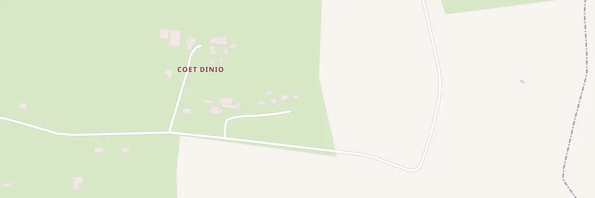 Plan du 6163 Coët Dinio à Muzillac