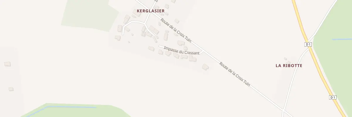 Plan du 3 Imp du Cressant à Questembert
