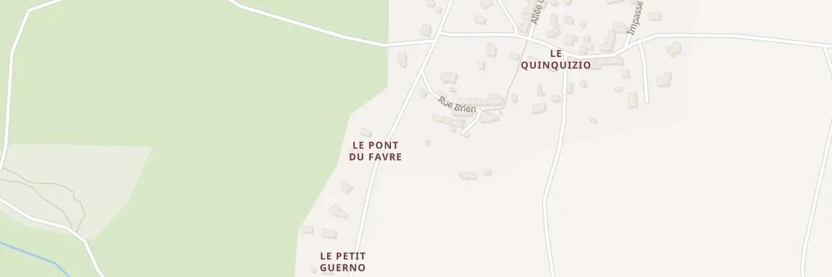 Plan du 6 Rue Brien à Molac