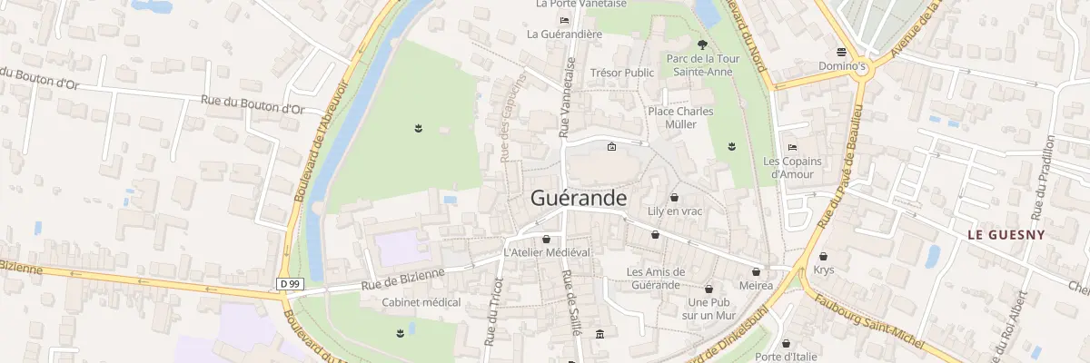 Plan du 7 Pl de la Psalette à Guérande