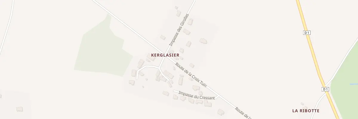 Plan du 3 Rte de la Croix Tuin à Questembert